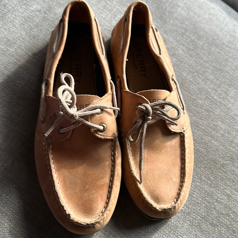 Sperry Light Tan Topsider